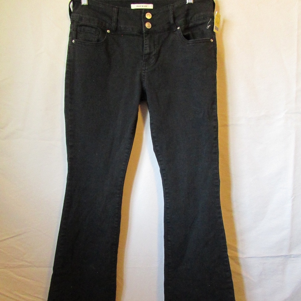 PacSun Black Flare & Wide Leg Jeans